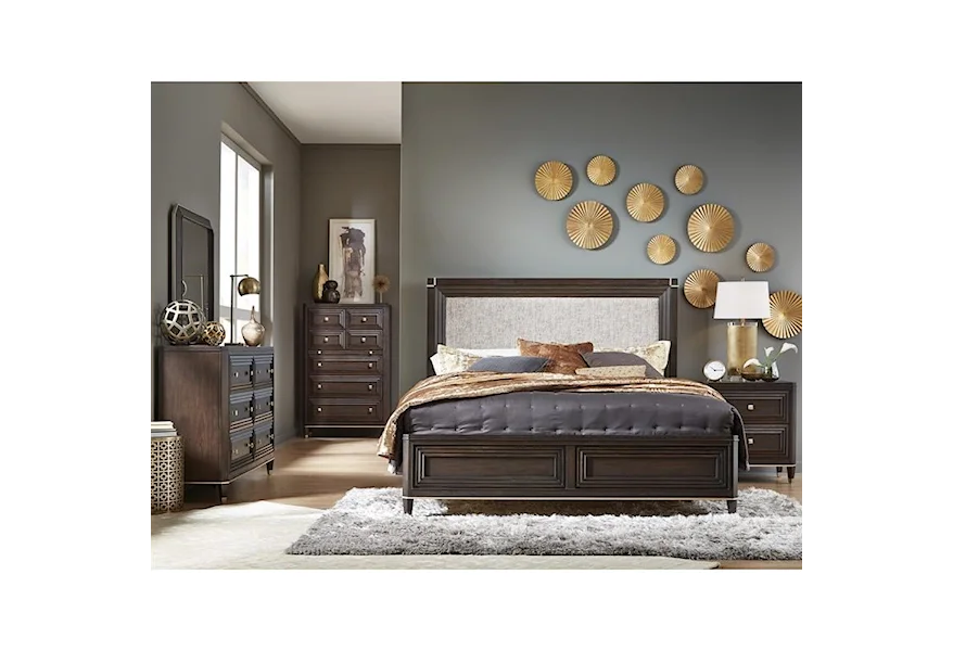 Zephyr Queen Bedroom Group by Magnussen Home at Esprit Decor Home Furnishings